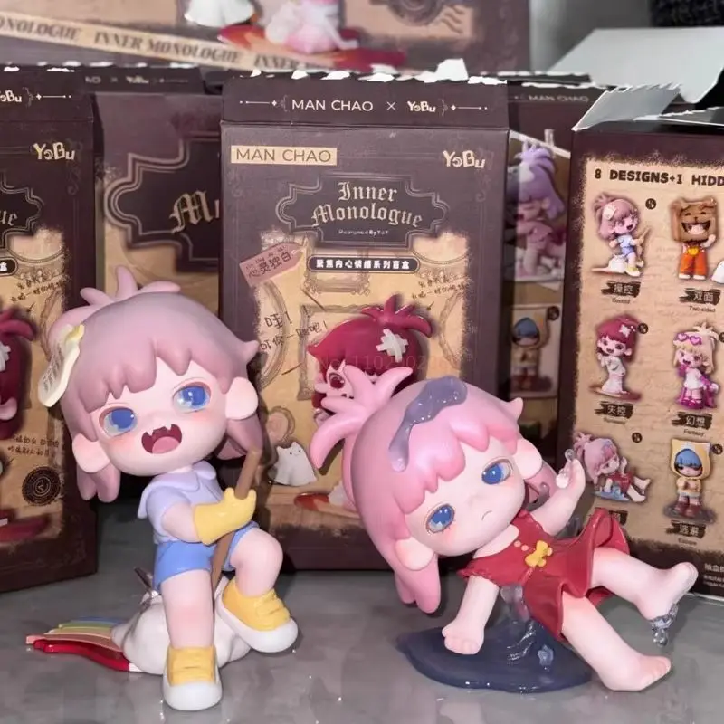 Подлинная слепая коробка Yobu Inner Monologue Series Toy Kwaii Mystery Box Surpris Caixa Misteriosa Caja Фигурка Модель Декор комнаты Подарок (art.: 3920ca82dbb2d) - 3920ca82dbb2d