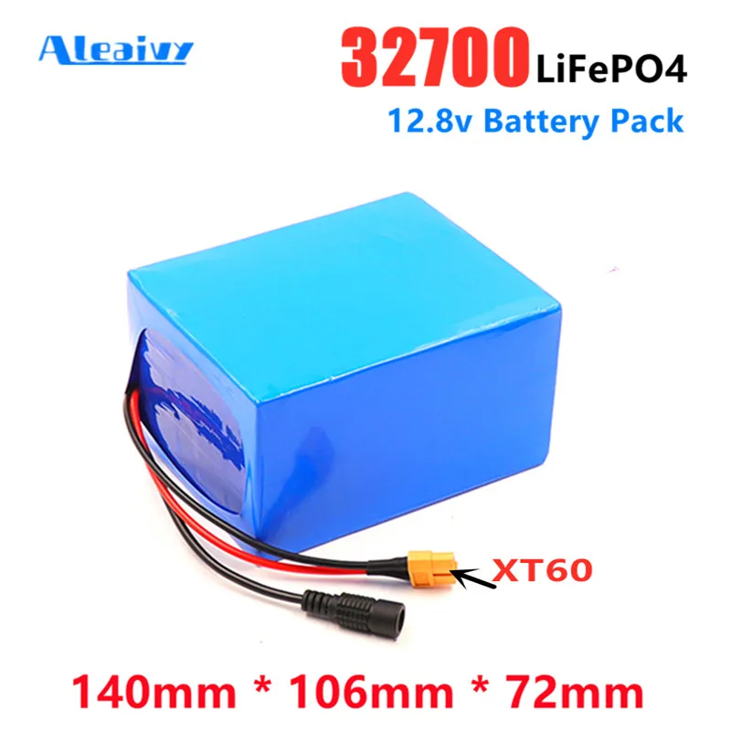 Аккумуляторная батарея 32700 Lifepo4 4S3P, 12,8 В, 21 Ач, с Φ 20A, максимальный баланс BMS 40 А для электролодки, беспрерывный источник питания 12 В