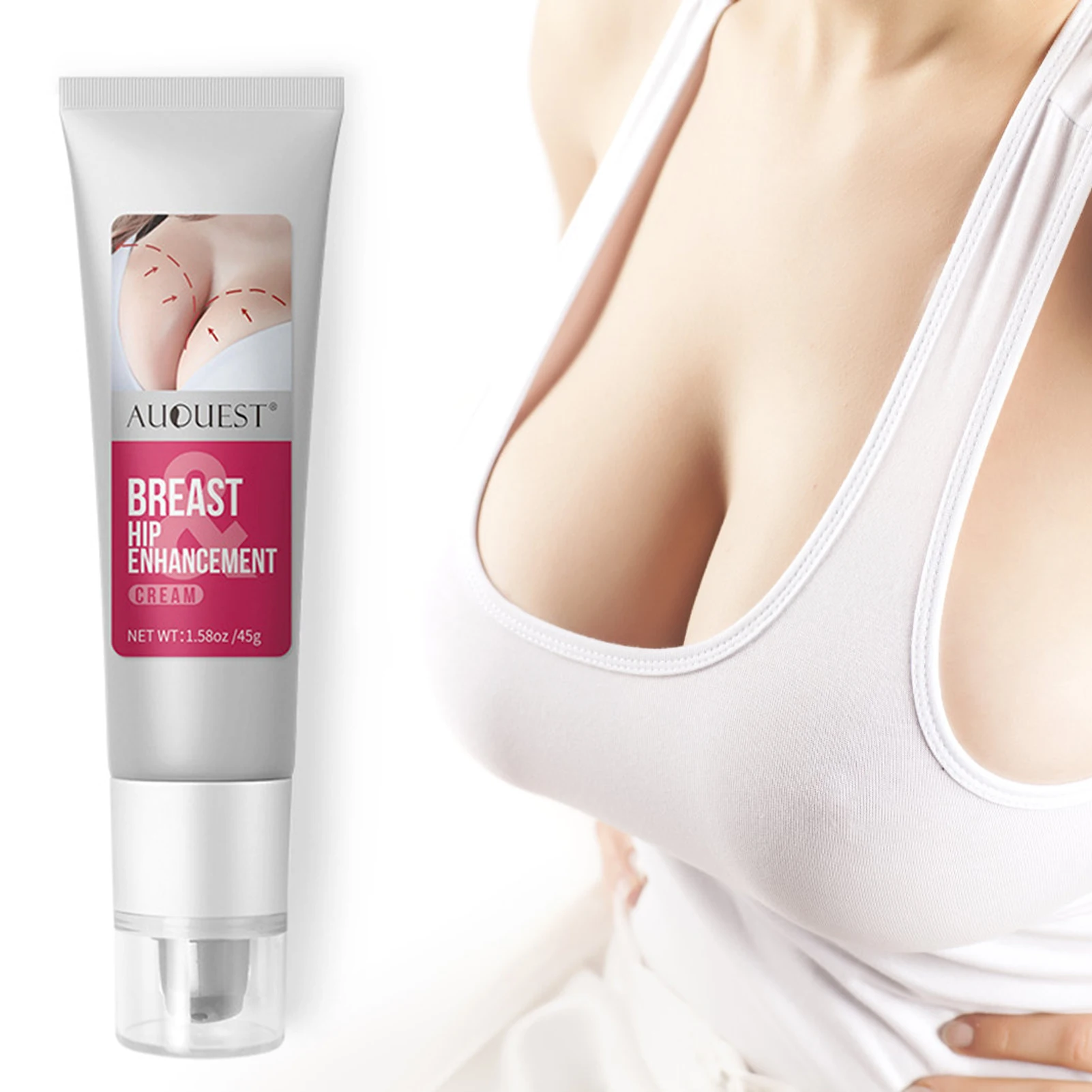 

Breast Enhancement & Enlargement Cream Clinically Proven For Bigger Fuller Breasts Firms Plumps & Lifts Your Boobs Natural