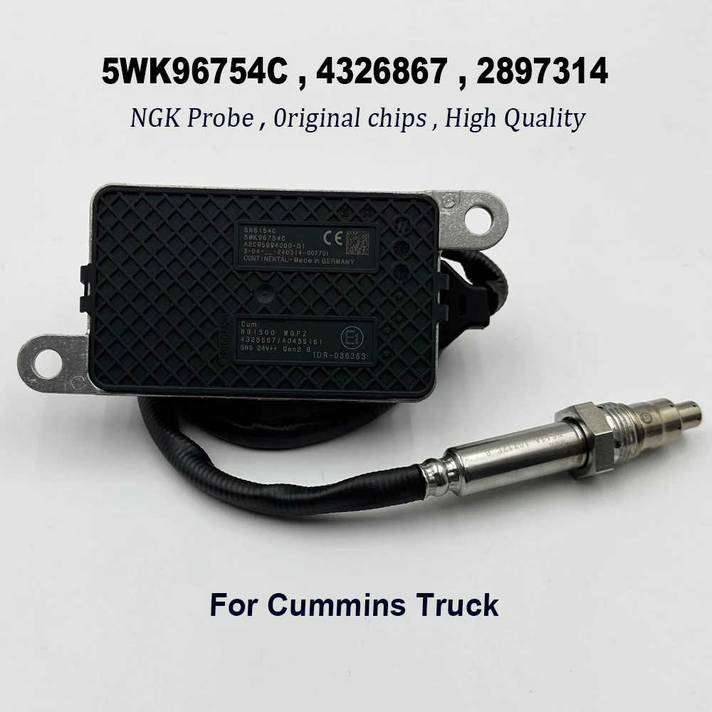 Для пробника NGK 5WK96754C 4326867 Высококачественные чипы 5WK96754B Nox Sensor Датчик оксида азота