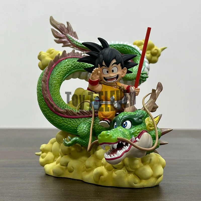 

Presale 14cm Anime Dragon Ball Son Goku Figure Shenron Action Figure PVC Statue Collection Model Toys Gifts