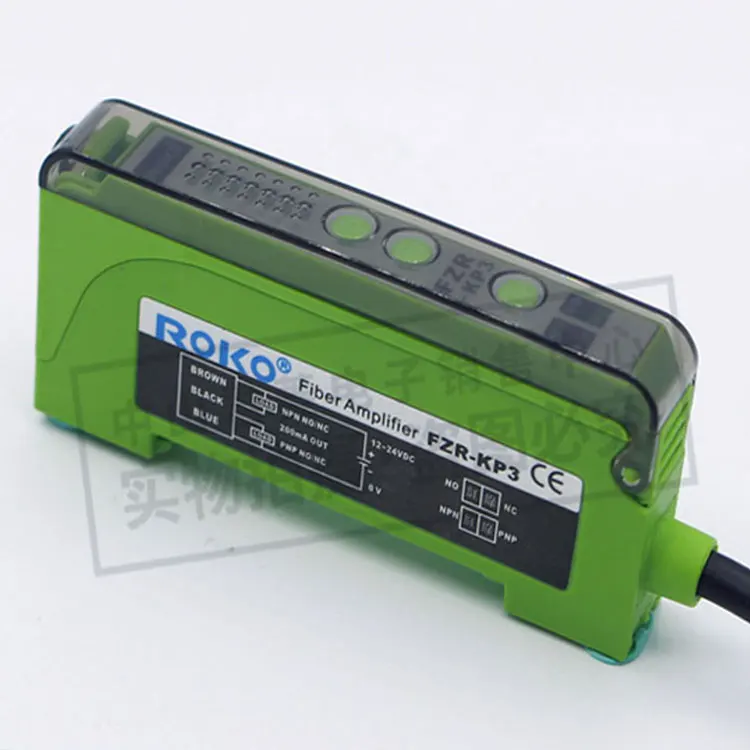 ROKO Ricoh PNP/NPN волоконный усилитель с двойным выходом FZR-KP3 новый оригинальный