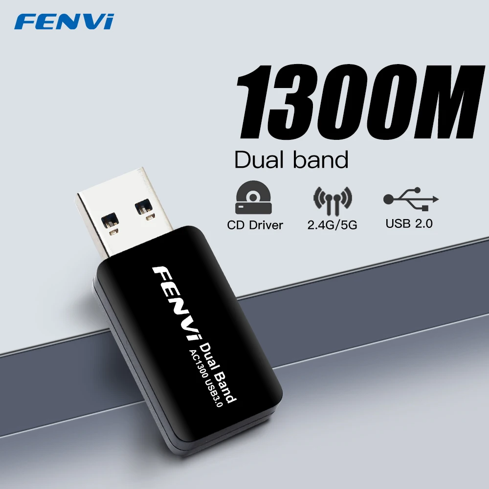USB Wi-Fi адаптер 1300 Мбит/с 2 4 | Компьютеры и офис