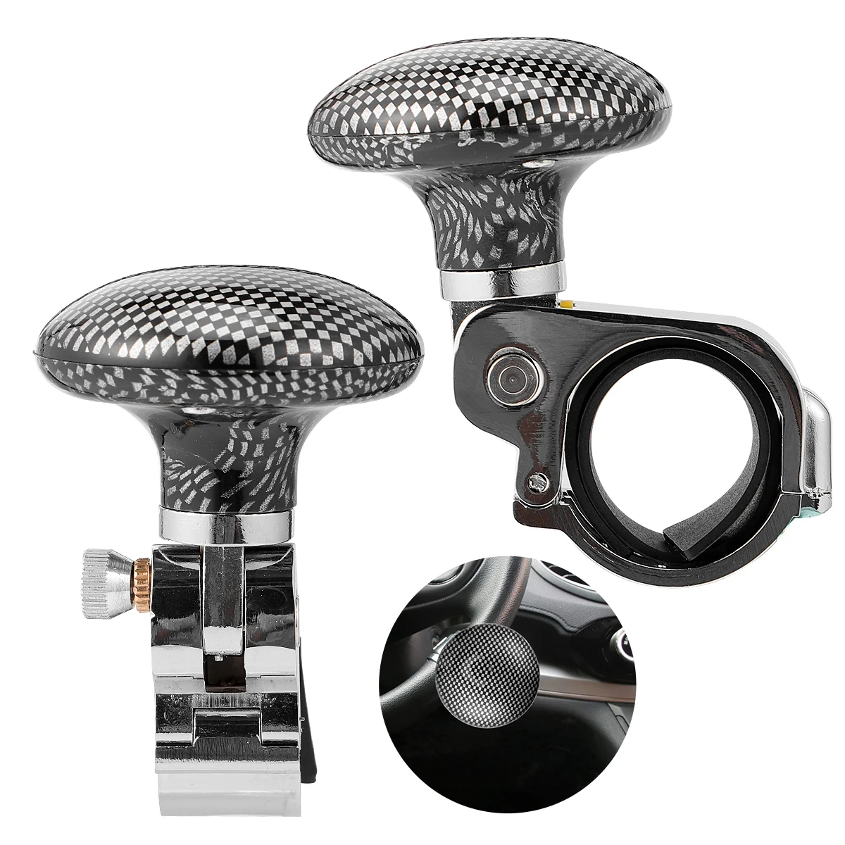 

Steering Wheel Knobcarsuicide Helper Driving Distance Assisted Booster Handle Power Clamp Brodie