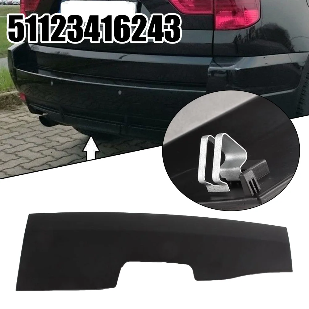

Black Plastic Car Rear Bumper Tow Bar Hole Cover Cap For BMW E83 X 3 2006-2010 51123416243 Replacement Parts Car Accessories