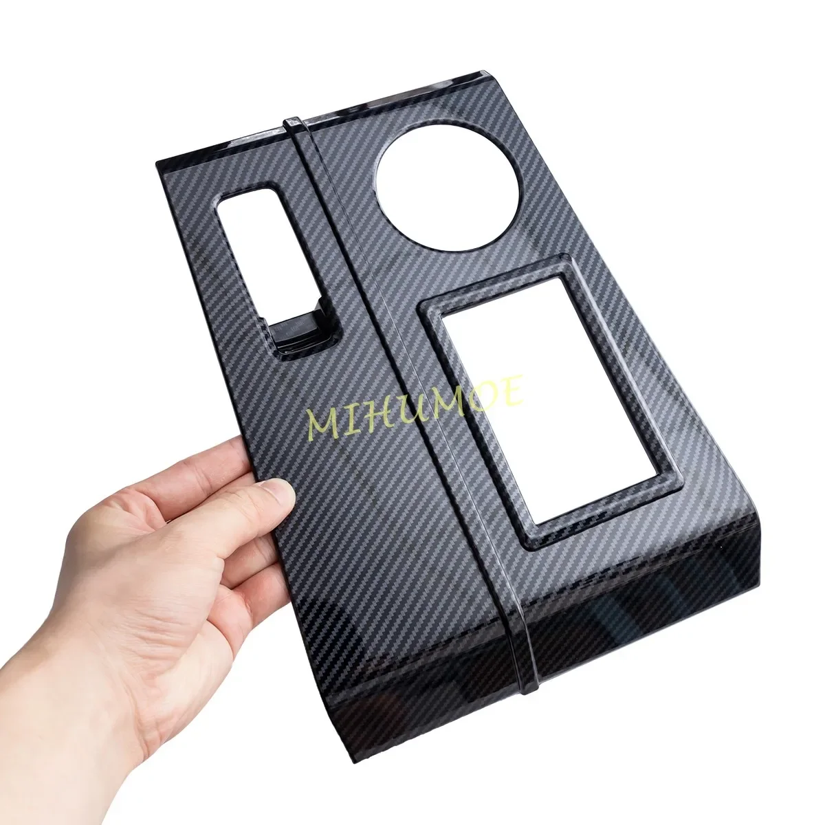 Для Mitsubishi Outlander 2022 2023 2024 карбоновая внутренняя центральная консоль переключения