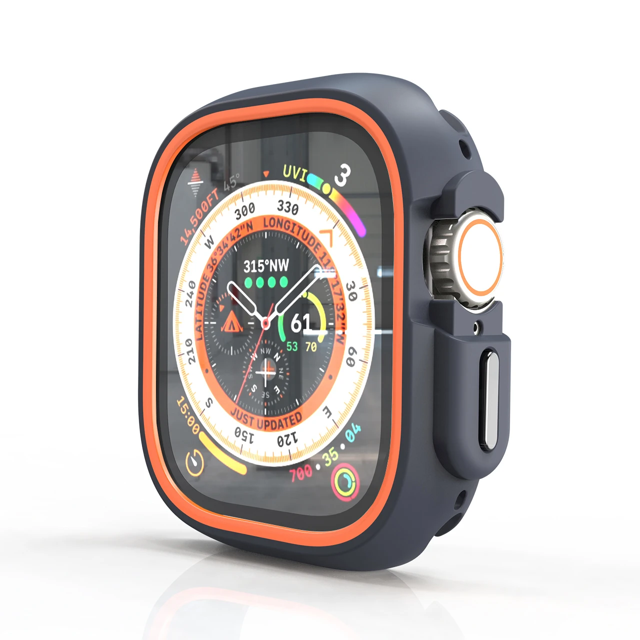 Для Apple Watch Ultra 2 49 мм 44 45 41 Защитный чехол из ТПУ Силиконовый бампер для IWatch Series 9 8 7 6
