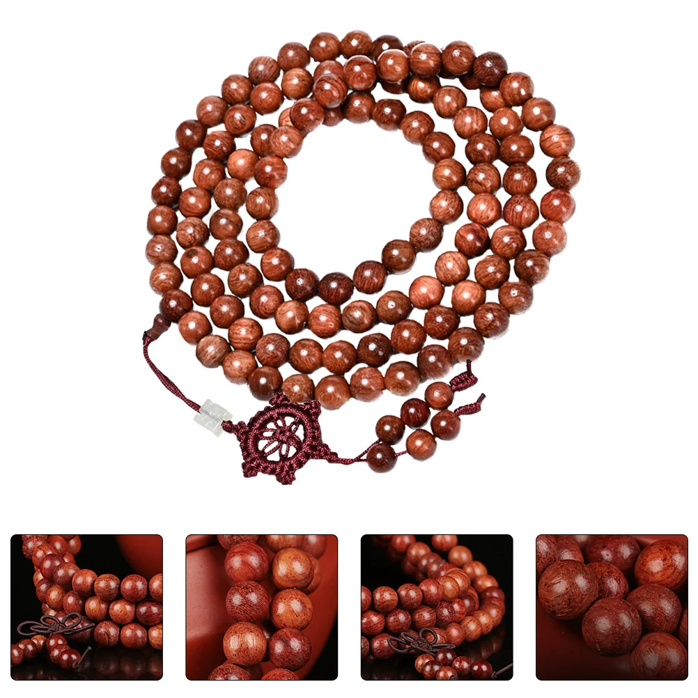 Браслет с четками браслет из бисера цепочка на запястье деревянные браслеты