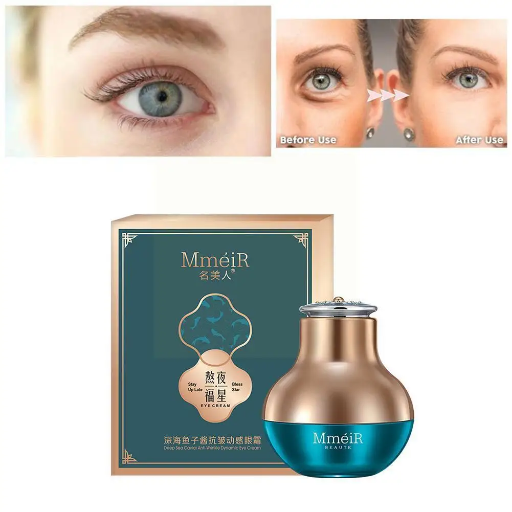 

Deep Sea Caviar Eye Cream Firming Lifting Anti-oxidation Eyes Dark Removal Eyes Essence Puffiness Eye Circles Care Bag Mois U8n8
