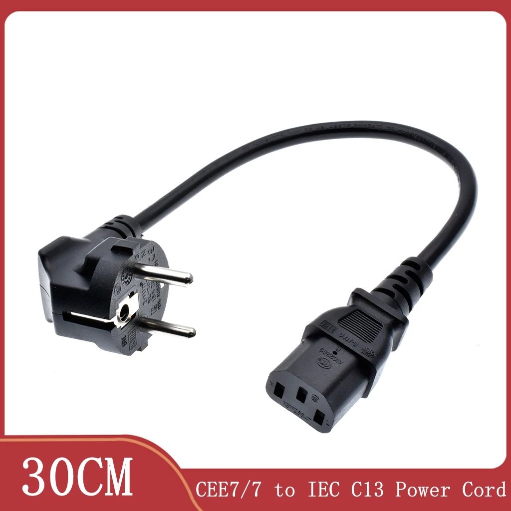 Iec c13 10a. Iec c20 / schuko cee 7/7p. кабель (шнур) питания 220в cee7/7 - c13, угловой, белый, 10а. schuko cee 7/7p. кабель питания европейский.