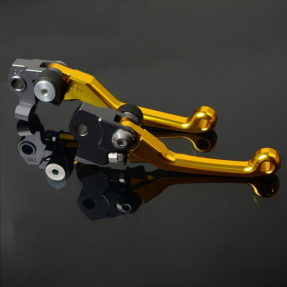 

For suzuki RMZ250 2004 Brake Clutch Levers Aluminum Dirt bike Pivot Lever