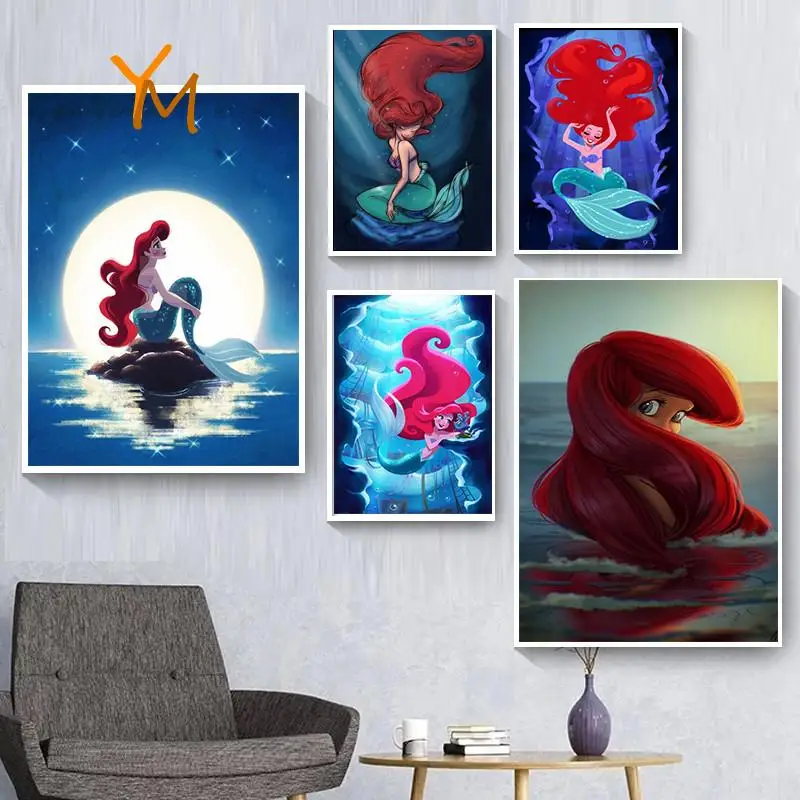 Nordic Cartoon Picture Living Room Decor Painting