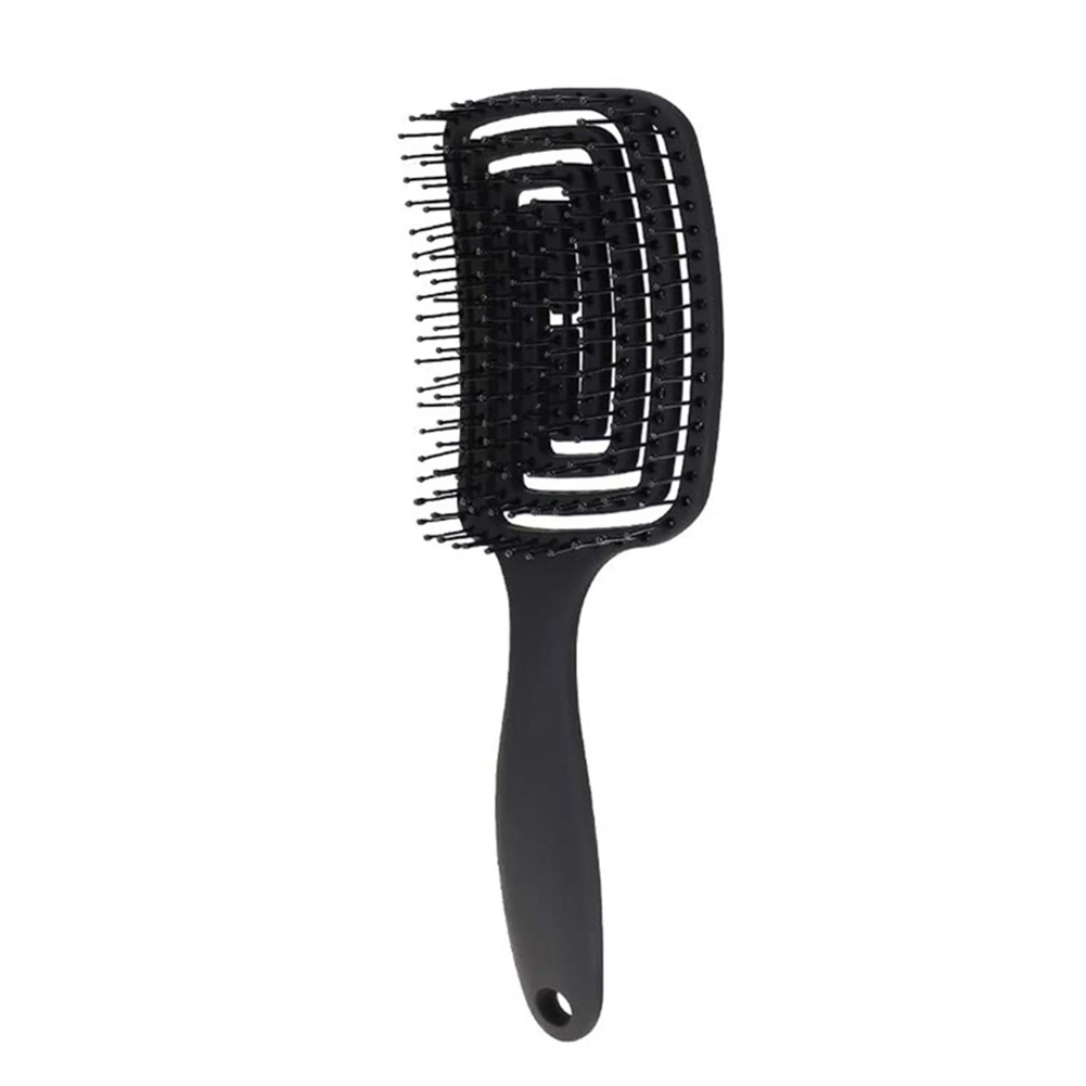 Plastic Wide Tooth Brush Large Teeth Hair Scalp Massage Comb Hairbrush Ribs Comb Pro Salon Hair Care Styling Tool