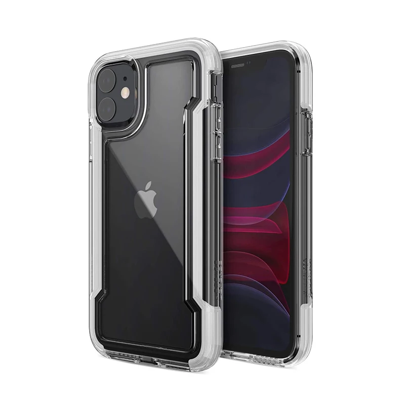 

Raptic Clear Compatible with Apple iPhone 11 11Pro Max case Military Grade Drop Shock Protection Formerly Defense Clear Case