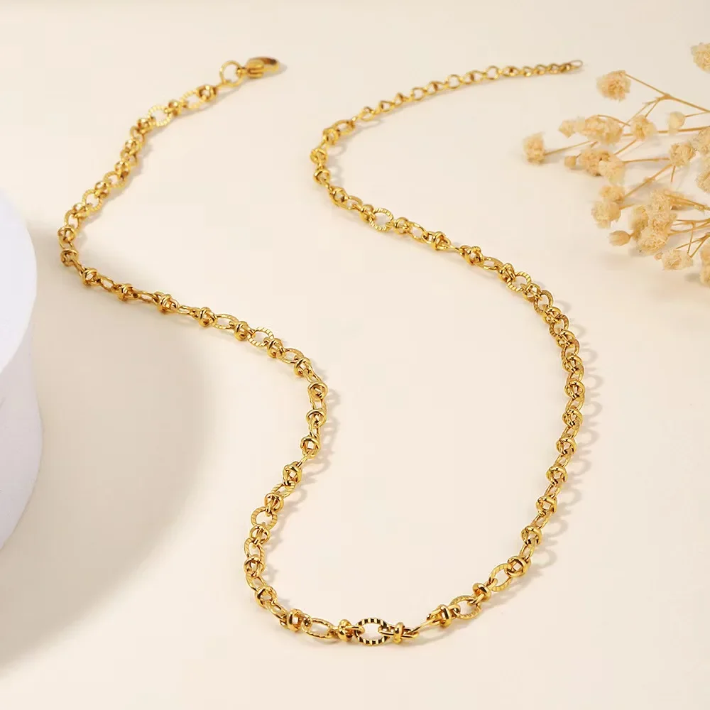 Роскошное дизайнерское ожерелье из 18-каратного золота на заказ с