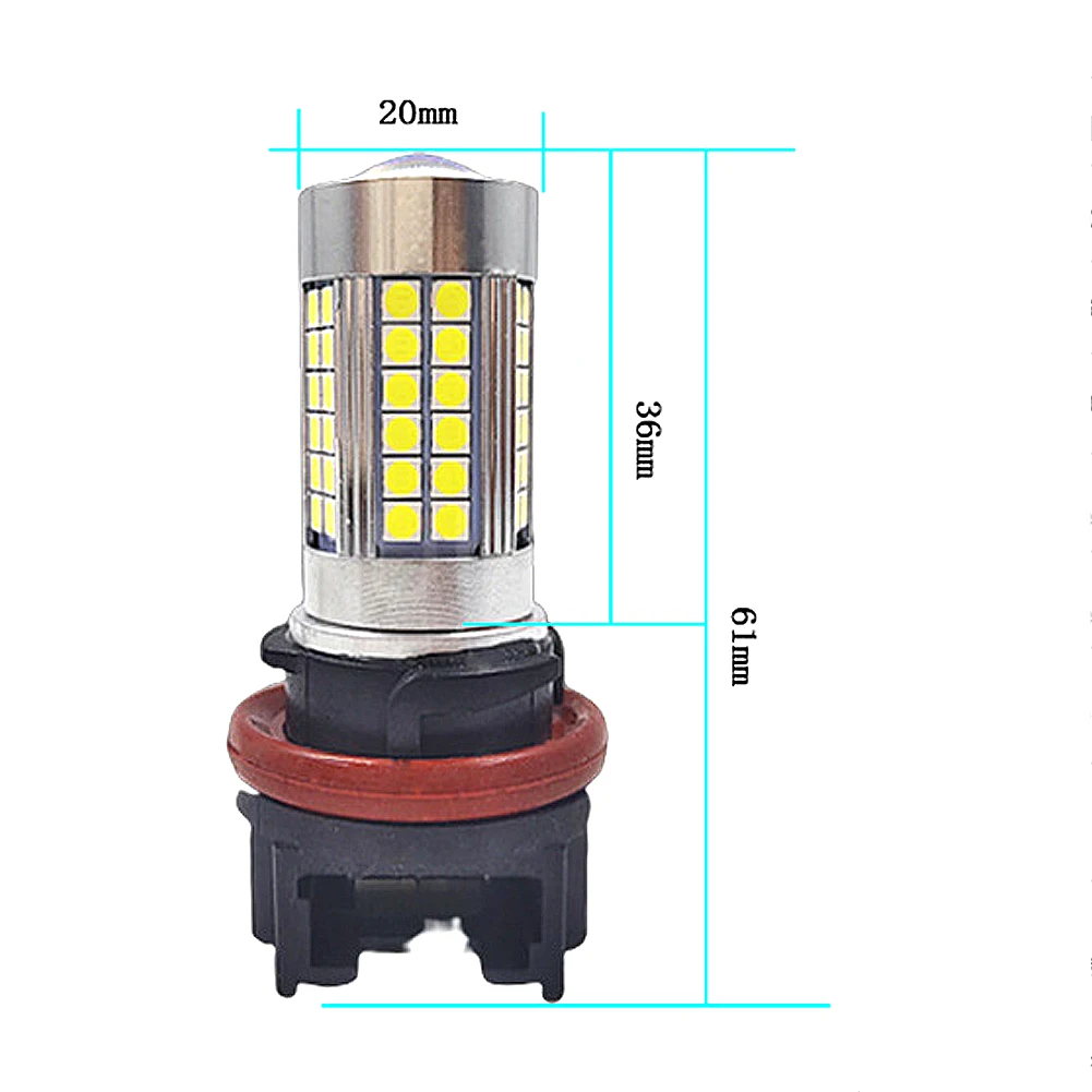 Светодиодная лампа 12 Вт для фар дальнего и ближнего света мотоцикла 2 шт. Honda PCX 125