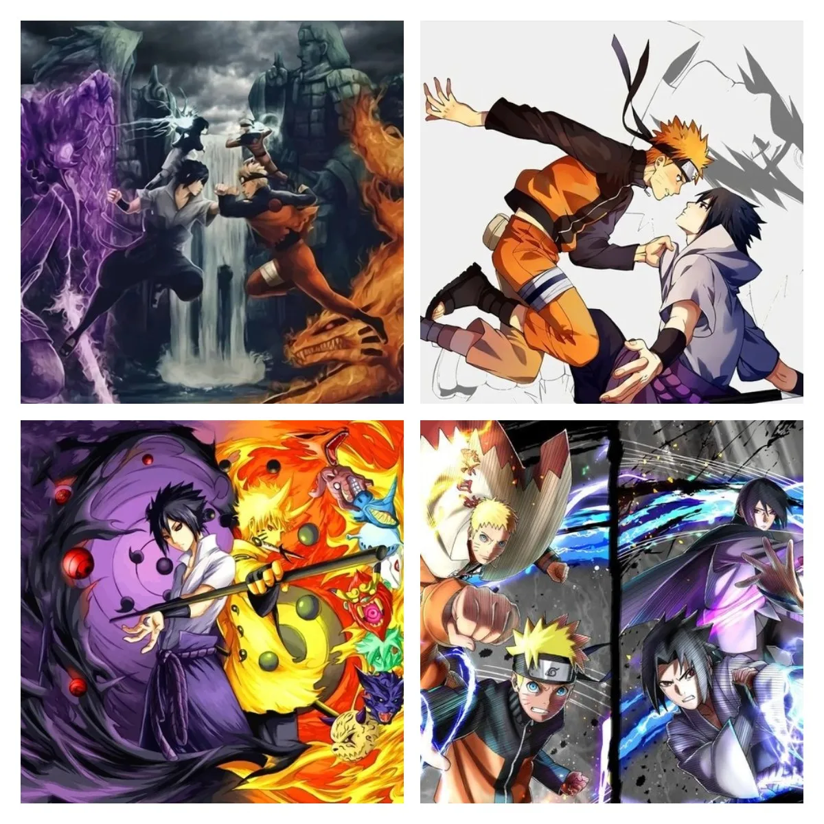 

Bandai японское аниме алмазная живопись своими руками 5D алмазная вышивка Наруто и постер Саскэ Мозаика Искусство домашний декор