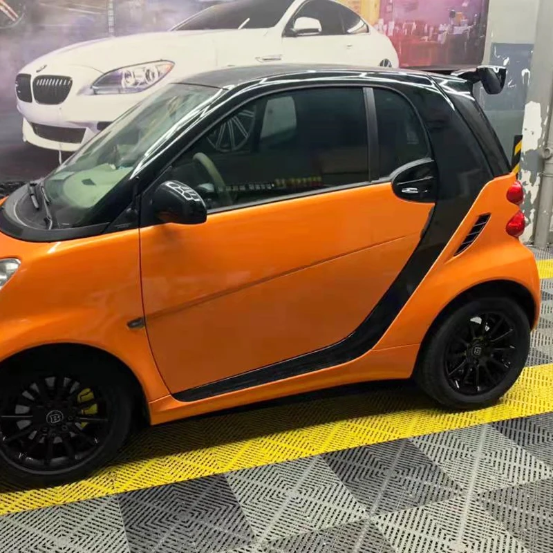 Неокрашенный задний спойлер на крыло багажника из АБС-пластика для Mercedes-Benz Smart
