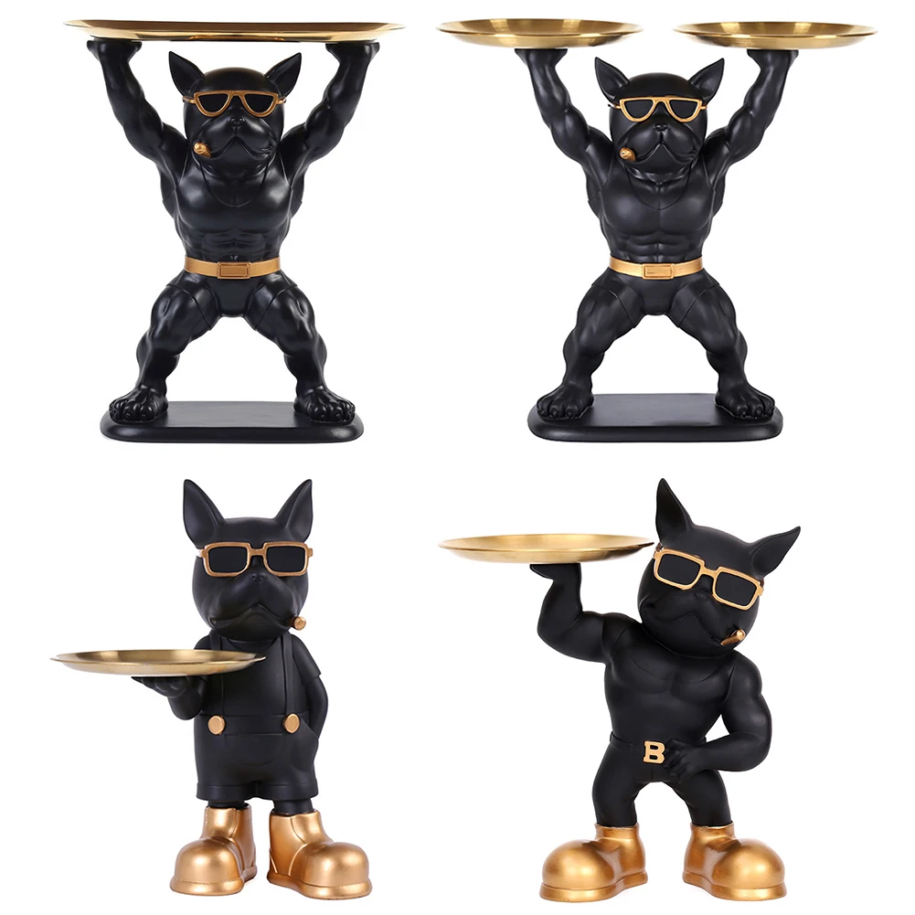 Подставка для ключей Bulldog настольная с подставкой-статуя ...