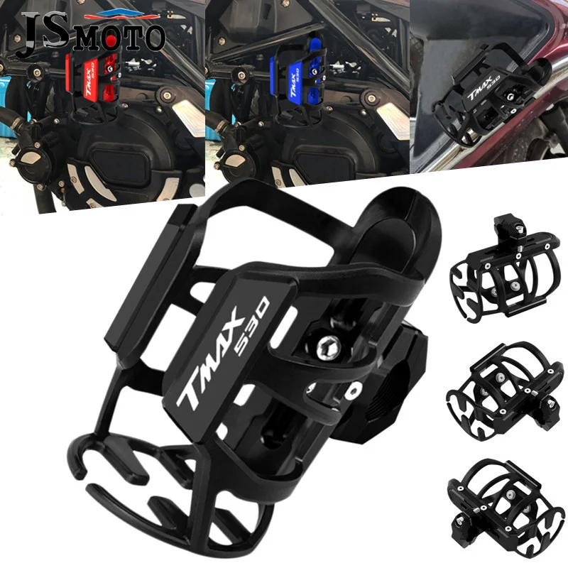 

Motorcycle Beverage Water Bottle Drink Cup Holder Bracket For YAMAHA TMAX530 DX SX TMAX560 TechMax Tmax530 Tmax560 T-MAX 530 560