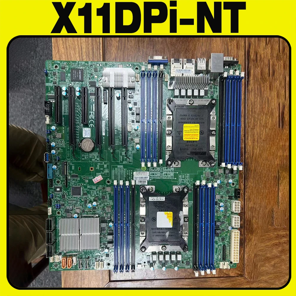 X11DPi-NT для материнской платы Supermicro DDR4 LGA-3647 масштабируемых процессоров Xeon