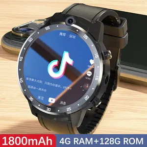 4g all netcom z29 large round screen smart watch men women adult wifi game video 128g rom smartwatch for amazfit xiaomi phone free global shipping