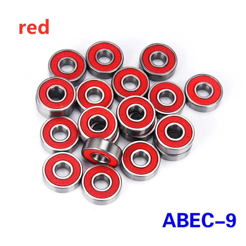 

ABEC-7/ABEC-9 608 Skateboard Roller Steel Sealed Ball Bearings 8x22x7mm Precision Bearings Roller Skate Bearings