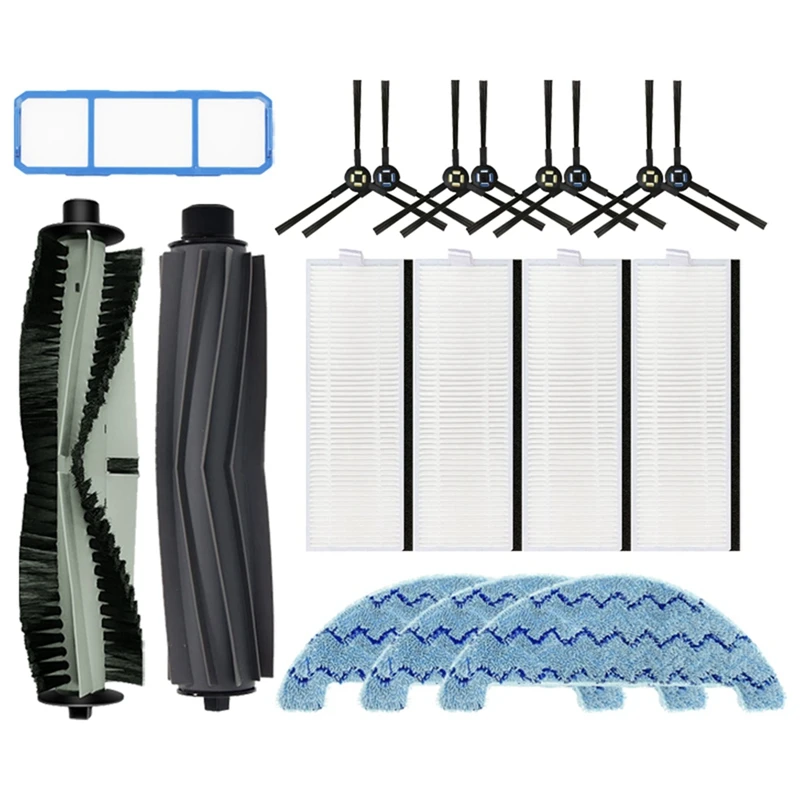 

18Pcs Replacement Parts Cleaning Kit For Ilife A7/A9S/X785/X750/X800 Silvercrest SSR1 Ssra1 Robot Vacuum Cleaner