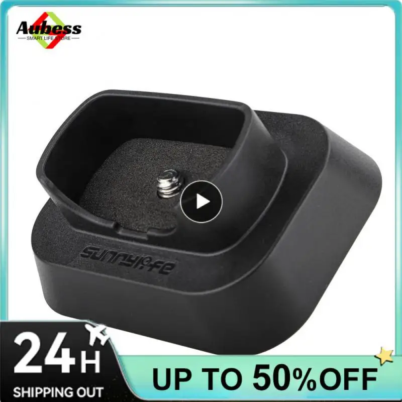 

Panoramic Action Camera Holder Fixing Bracket 1/4 Screw Holder Mount Dock Anti-slip Non-slip Scratchproof Desktop Stand Base