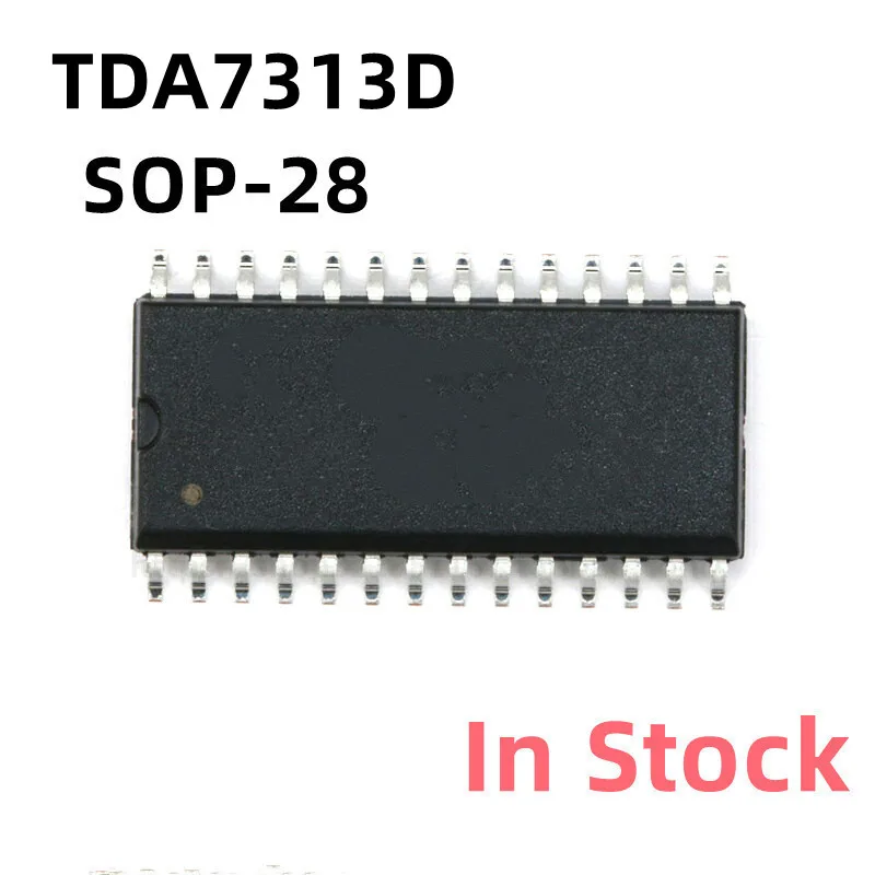 

10PCS/LOT TDA7313D TDA7313D TDA7313ND SOP-28 Audio processing circuit In Stock