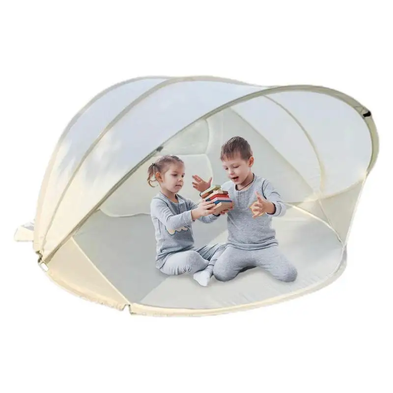 

Cool Cabana Beach Tent Sun Shelter Cabana Tent Lightweight Beach Shade Tent With UPF 50 UV Protection Beach Accessories Easy