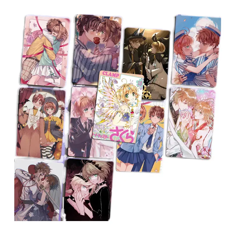 

Карточка Captor Sakura периферийная цветная печать высокой четкости маленькая карточка аниме такая же модель поддержка цветной Idol коллекционная карточка
