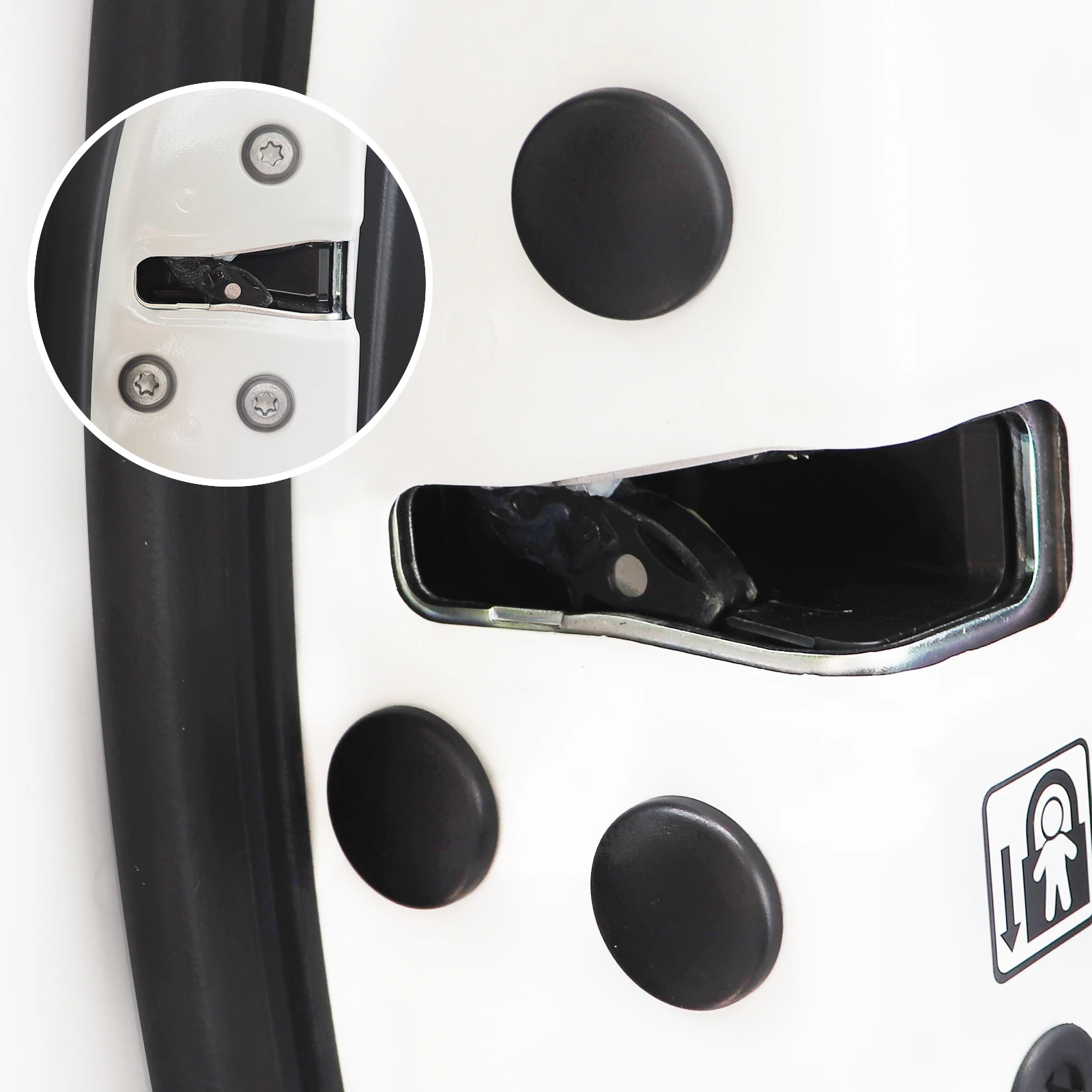 16 шт. автомобильные наклейки на дверной замок