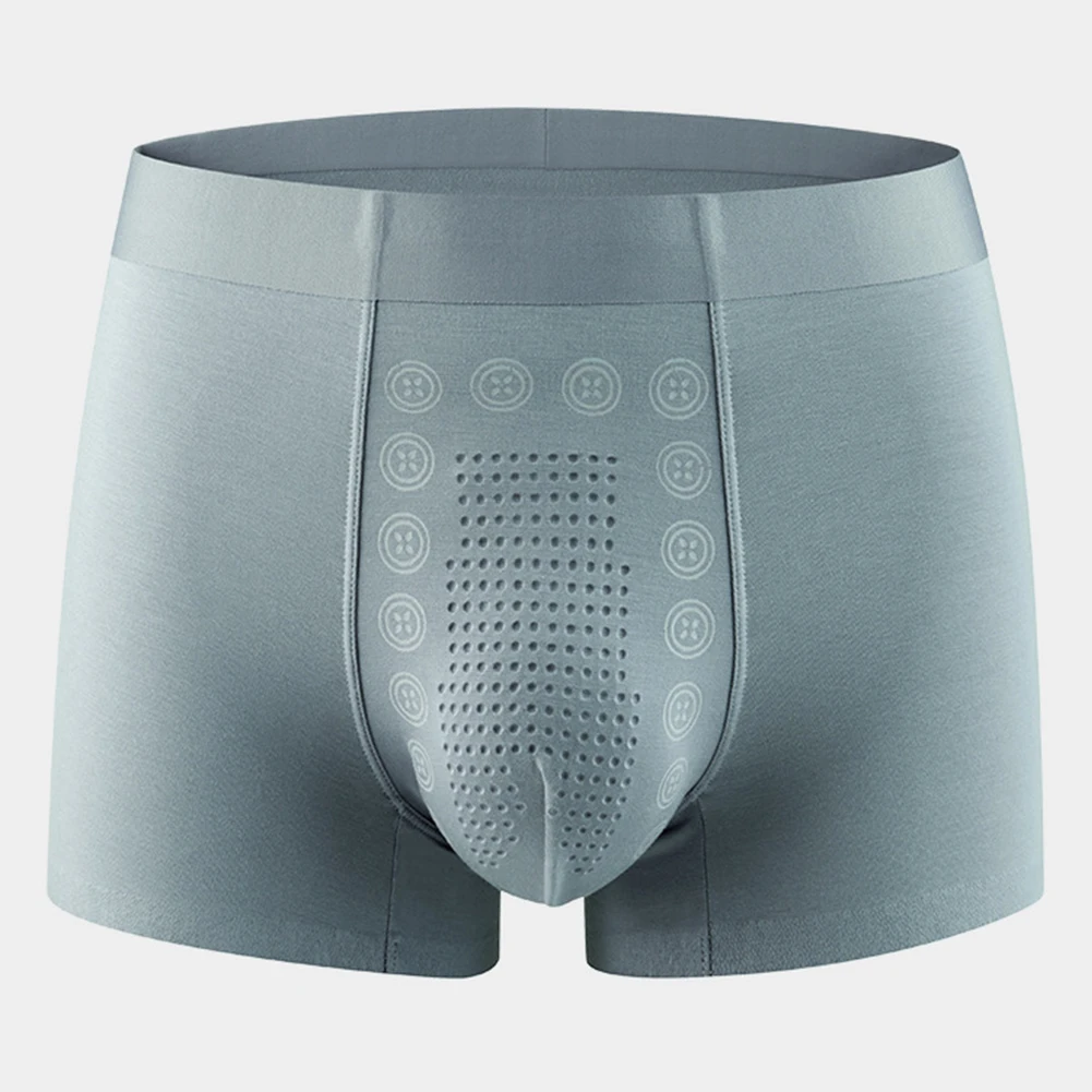 

Men's Modal Underpants Breathable Underwear Sexy Boxer Briefs Middle Waist Panties Shorts U Convex Pouch Erotic Lingerie