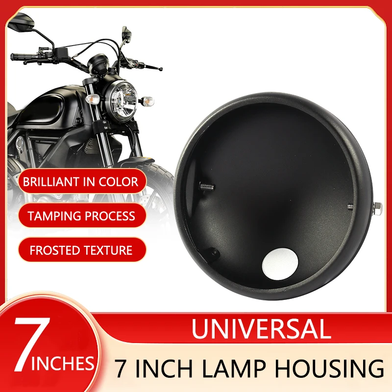 7-дюймовая основа для мотоциклетной фары Крышка головного света регулируемый