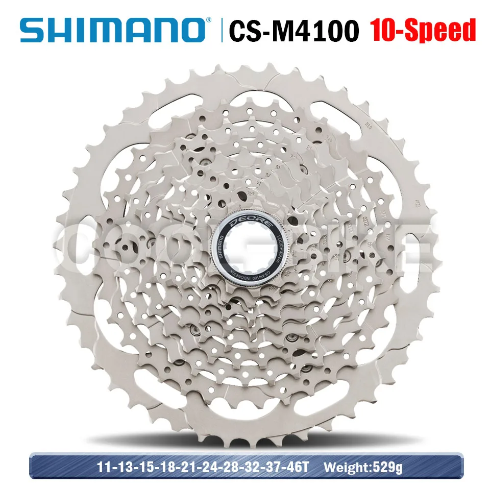 Shimano 10s M4100 Deore Groupset MT510 Шатуны SL-M4100 RD-M4120 CS-M4100 Кассетная звездочка Sunshine HG54 Цепь MTB Велосипед (art.: 3920cfd76e800) - 3920cfd76e800