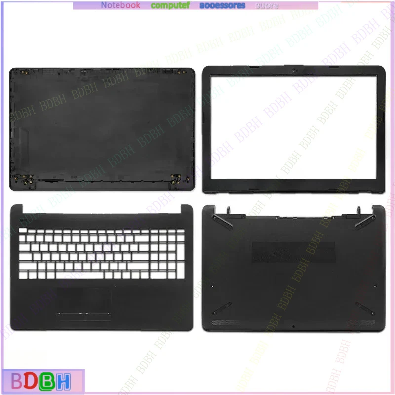 Фото НОВЫЙ Чехол для ноутбука HP 15-BS 15-BW 15-RA 15-RB 250 G6 255 G6 TPN-C129: Задняя крышка LCD, передняя рамка, петли, подставка для рук, нижний корпус №4