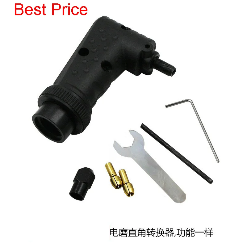 

20set/lot 90 Degree Small Electric Mill Turning Device Electric Mill Right Angle Converter Electric Drill Corner DeviceTool