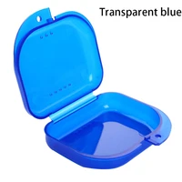 tooth retainer box braces container mouthguard guard denture storage case cleaner multi color organizer case cleaner accessories