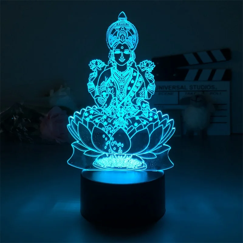 

Hindu Vishnu Led Night Light Bluetooth Control for Bright Base Light Present Dropship Projector Bedroom Table Colorful Kids