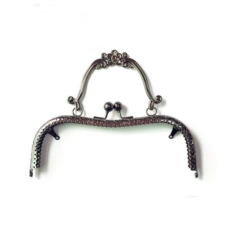 10pcs 20cm 3 colors retro purse handbag Metal Frame,Kiss Metal Frame Clasp Frame