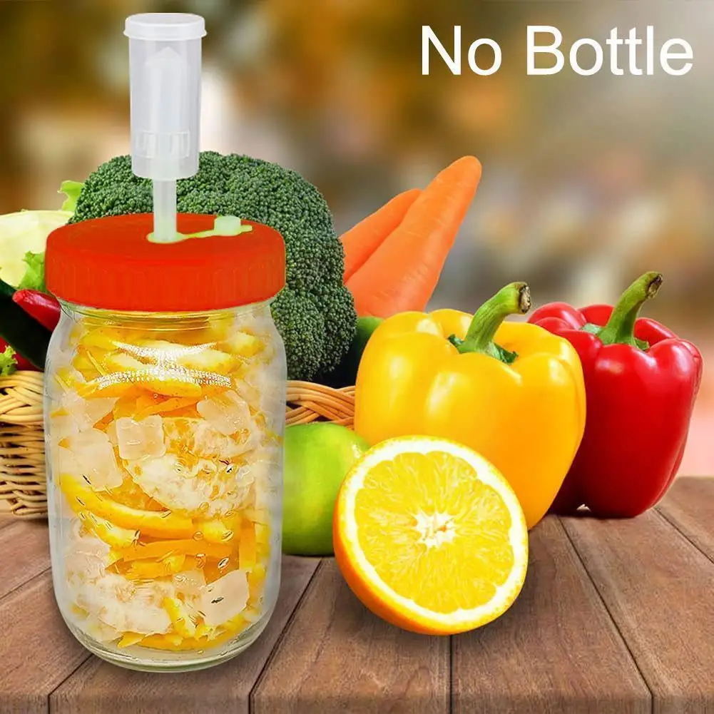 

Крышка для брожения Mason Can, односторонняя выхлопная широкая Тормозная горловина Mason Set Lock, крышка для брожения воздуха и Mason Ja R3v3