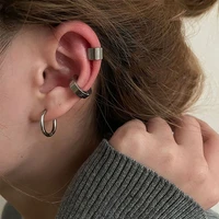 3pcs 2022 fashion hollow clip earring for women girls without piercing geometric vintage ear cuff birthday party jewerly gifts