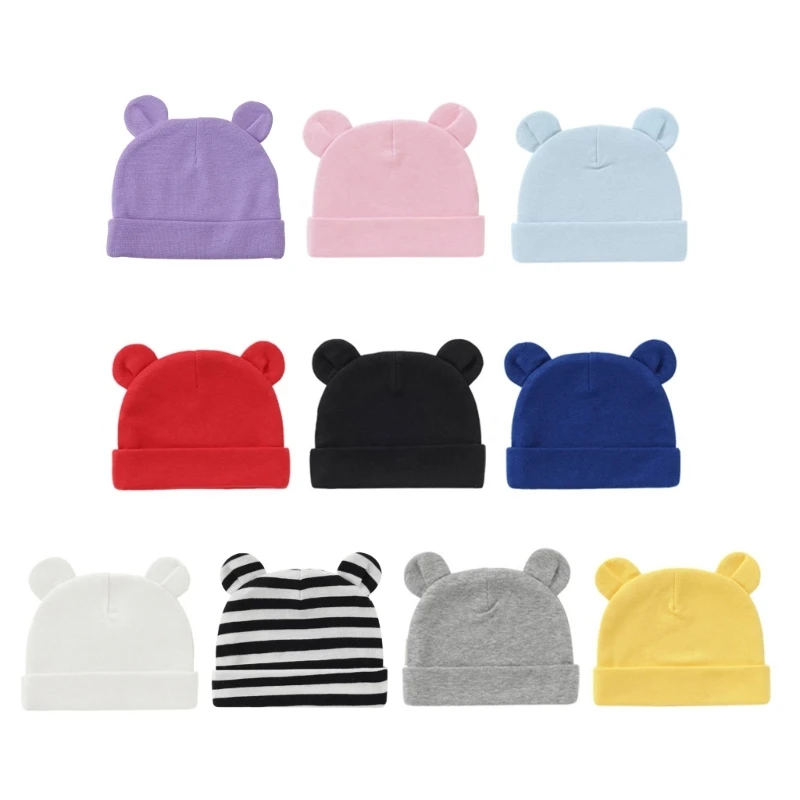 

Модная осенне-зимняя 3D шапка с ушками, повязка на голову, мягкая теплая толстая шапка для бассейна для защиты, шапки-ведра,