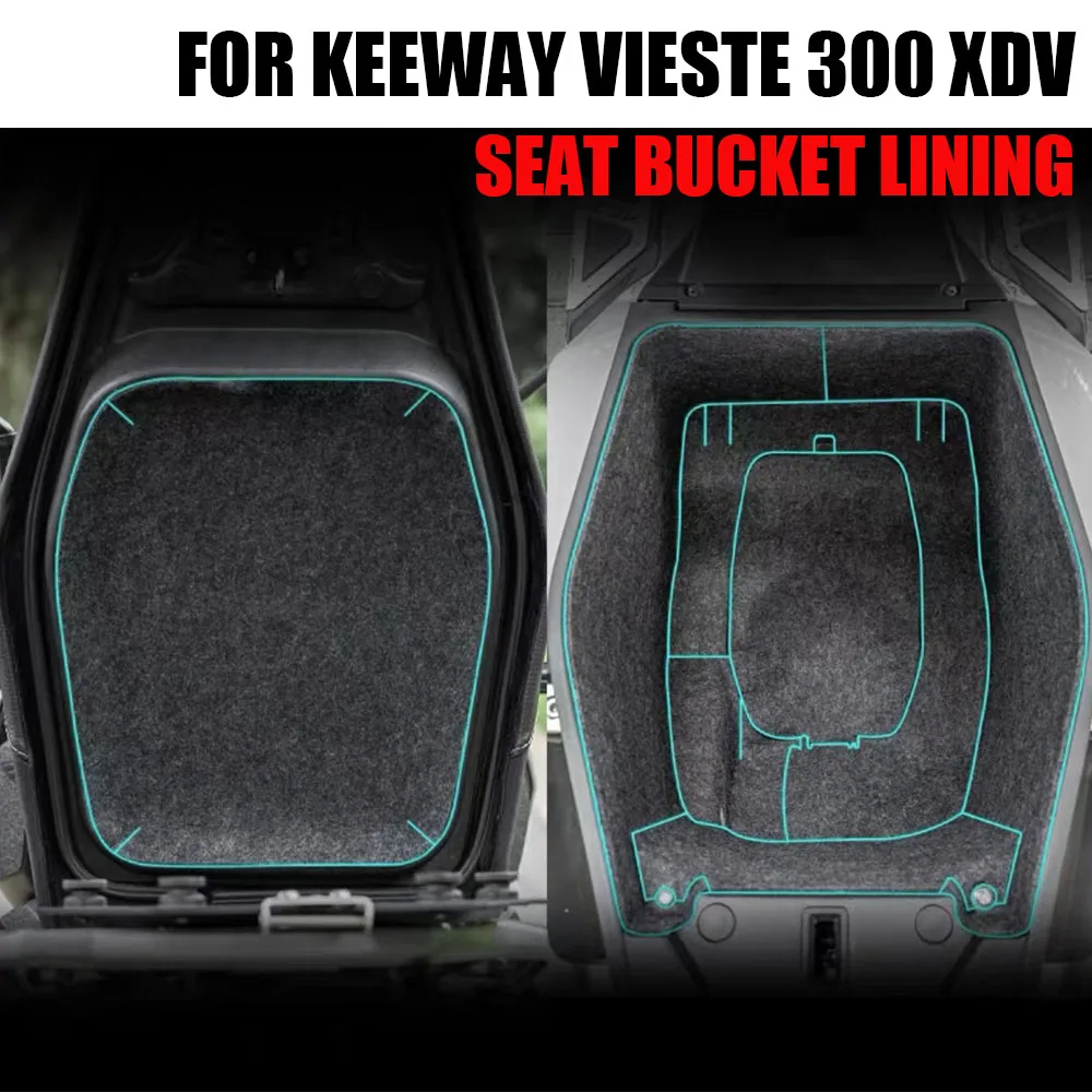 

Мотоциклетные аксессуары для Keeway Vieste 300 XDV, защитная подкладка для корпуса, подкладка коврика
