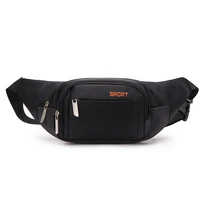 new mens and womens canvas sports waist bag womens large capacity storage messenger bag hot sale