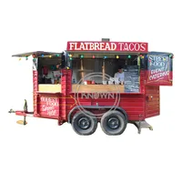 OEM Vintage Food Truck Trailer Mobile Kitchen Horse Box Wine Bar Hot Dog Ice Cream Coffee Cart For Sale