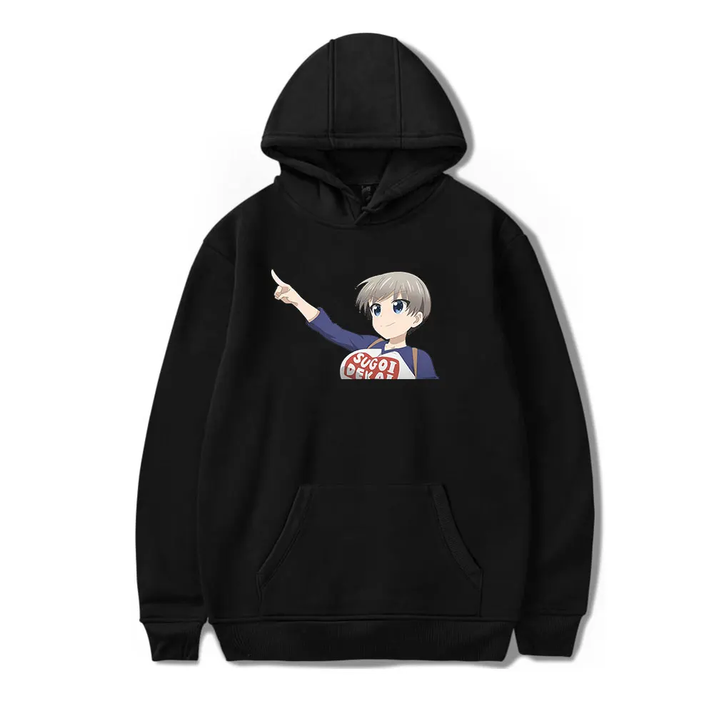 

NEW 2021 Uzaki-chan wa Asobitai! 2nd Season merch Hooded Print Hoodie Sweatshirt Men/Women Printed Casual Clothing -