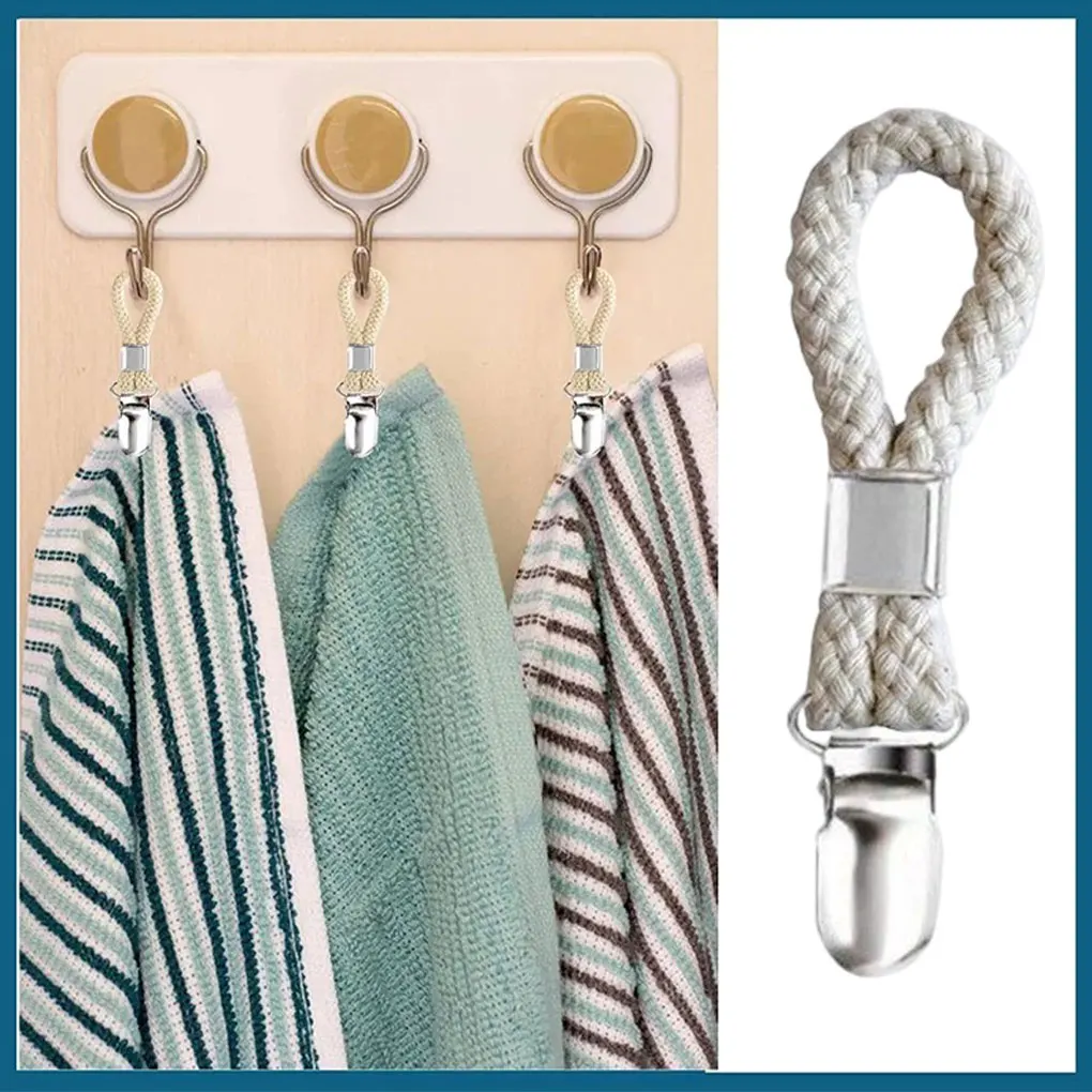 

2/3/5 Towel Clip Clothes Rack Laundry Clamp Multipurpose Metal Clothing Hanger Hanging Clamps Rustproof Simple Operation