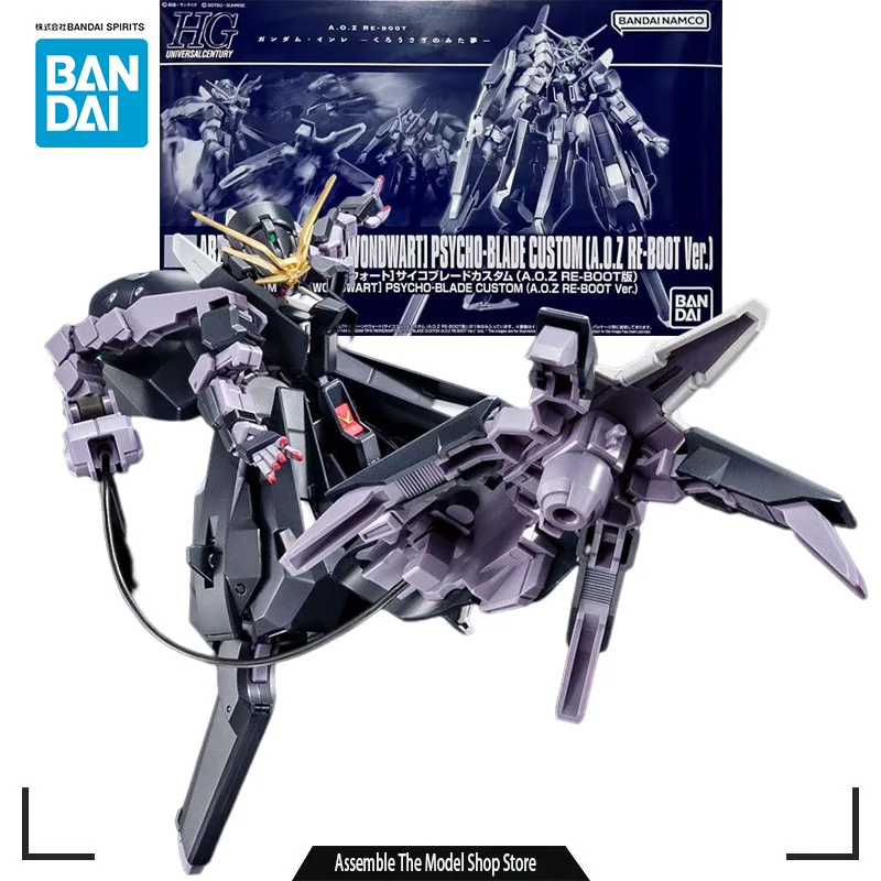 

Bandai Original Model Kit HG PB RX-124 Gundam TR-6 Woundwort 1/144 Anime Action Figure Assembly Model Toy Gifts for Boys
